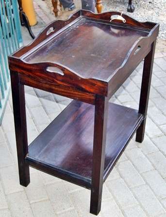 DM84Sale - VINTAGE TEAK TROLLEY WITH REMOVABLE TRAY @@@ CRAZZYYY R1 START