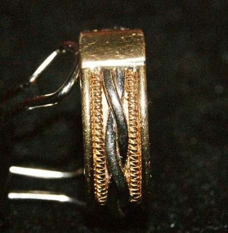 DM84Sale Stunning 9ct White & Yellow Gold Ring 6.8 Grams @@@ Craaazzzy R1 Start