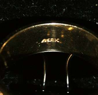 DM84Sale Stunning 9ct White & Yellow Gold Ring 6.8 Grams @@@ Craaazzzy R1 Start