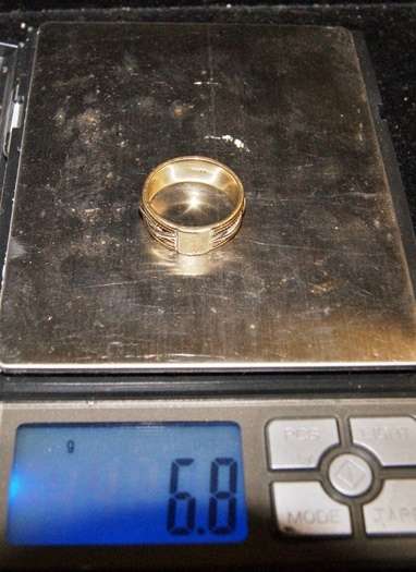 DM84Sale Stunning 9ct White & Yellow Gold Ring 6.8 Grams @@@ Craaazzzy R1 Start