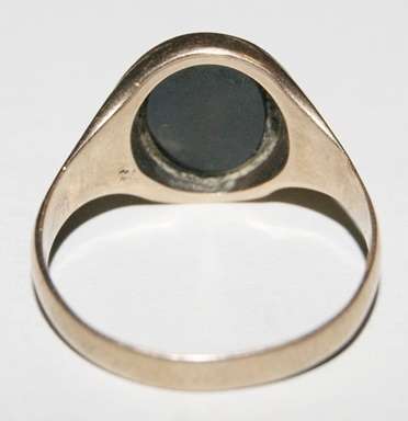 DM84Sale Stunning Vintage 9ct Gold & Onyx Signet Ring 4.8 Grams @@@ Crazy Low R1 Start