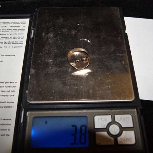 DM84Sale Stunning Antique 9ct Gold Signet Ring with Ruby 3.8 Grams @@@ Crazy Low R1 Start