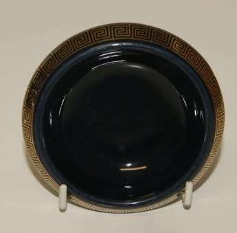 Greek Made Pin Dish with 24ct Gold Decal @@@CRAZZZY R1 START (DM84 SALE)