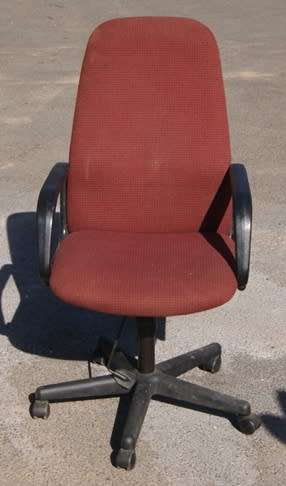 Red Swivel Office Chair @@@CRAZZZY R1 START (DM84 SALE)