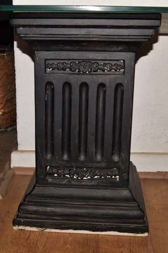 Glass Topped Corinthian Pedestal Table !!!REDUCED!!!