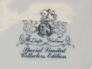 Delft Limited Collectors Edition Plate (1 of 2)