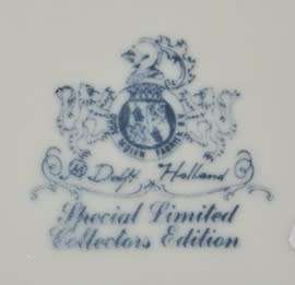 Delft Limited Collectors Edition Plate (2 of 2)