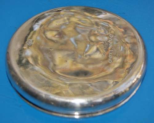 Antique Silver Plated Champagne Coaster