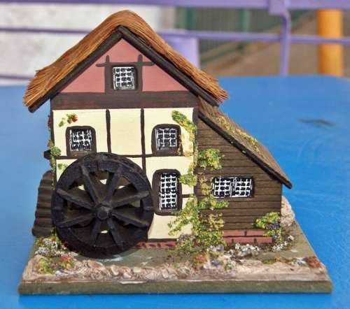 Musical Jewellery Box by Pauleen Ralph "Victorian Water Mill"
