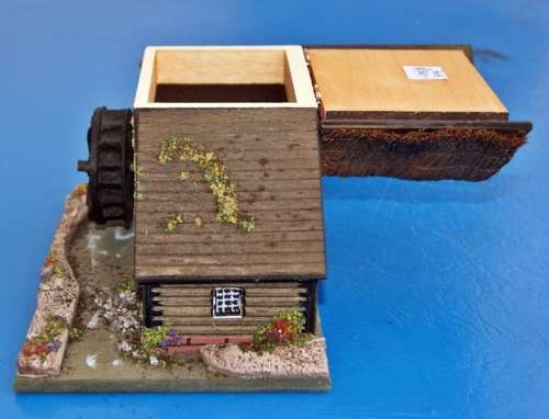 Musical Jewellery Box by Pauleen Ralph "Victorian Water Mill"