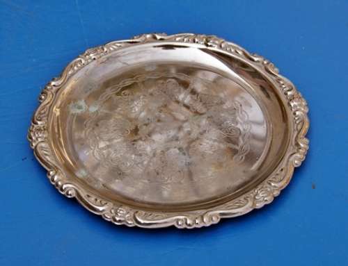 Silver Plated Wine Coaster