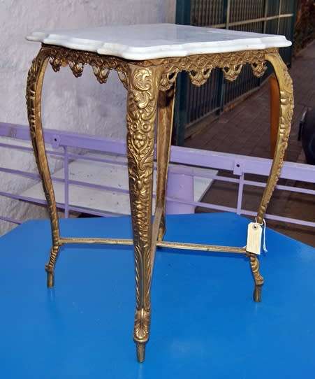 Italian Brass and Marble Lamp Table !!REDUCED!!