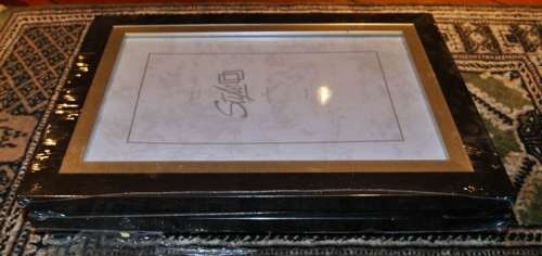 Black and Gold Gilt Frame with Non Reflective Glass (3 of 4 Seperate Listings)