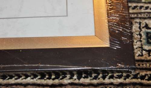 Black and Gold Gilt Frame with Non Reflective Glass (3 of 4 Seperate Listings)