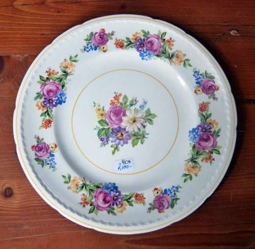 Swinnertons Majestic Vellum Fish Plate (1 of 2 separate listings)