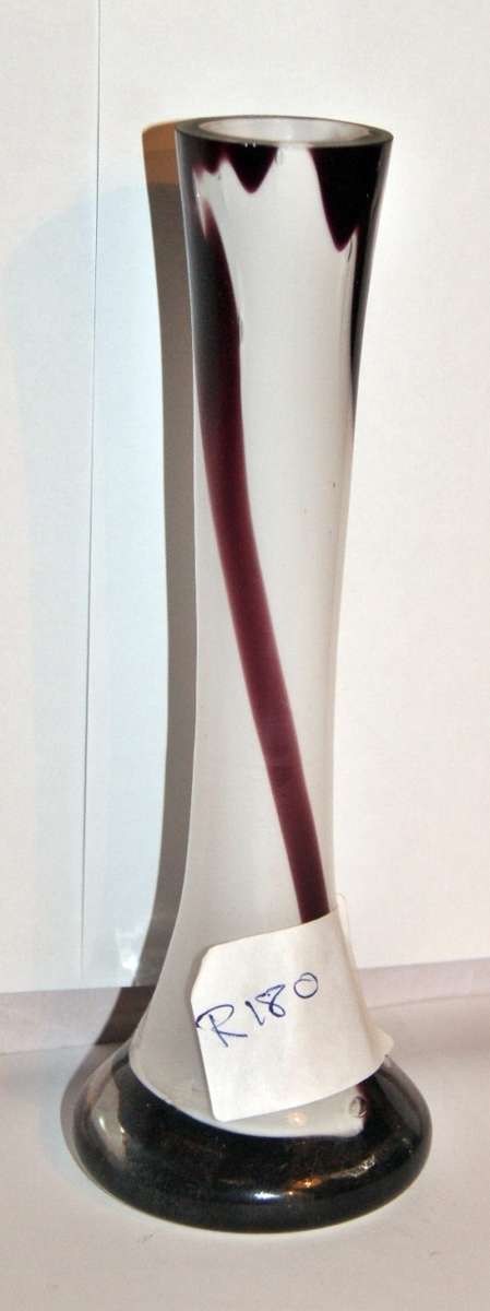 Czechoslovakian Art Glass Vase (1 of 2 separate listings)