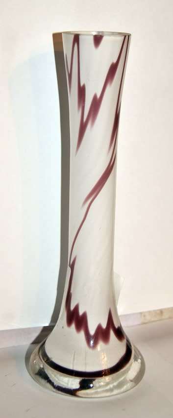 Czechoslovakian Art Glass Vase (2 of 2 separate listings)