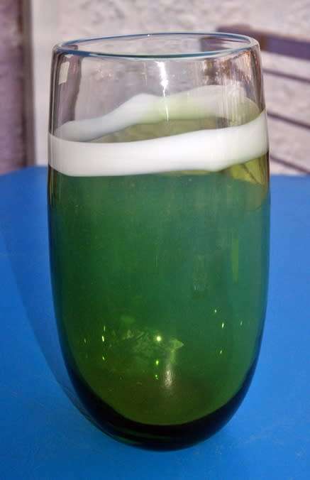 Green Graduated Vase