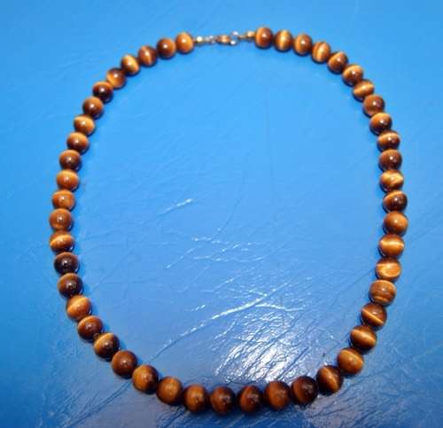 Vintage Tigers Eye Necklace