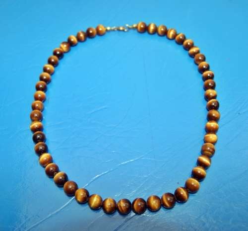 Vintage Tigers Eye Necklace