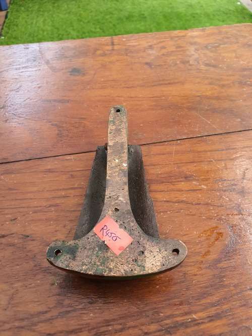 A VERY HEAVY METAL RHODESIANA DOOR KNOCKER , ZIMBABWE RUINS