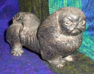 Silver Plated Shih Tzu