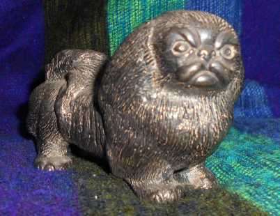 Silver Plated Shih Tzu