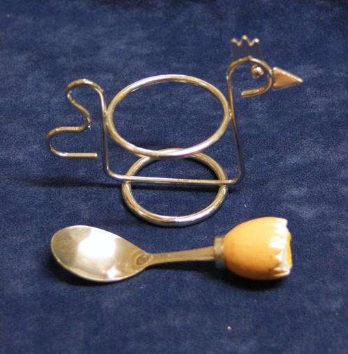 THE CUTEST EGG CUP AND SPOON THAT YOU WILL EVER SEE@@@CRAAAZZZYYY R1 START!!!!