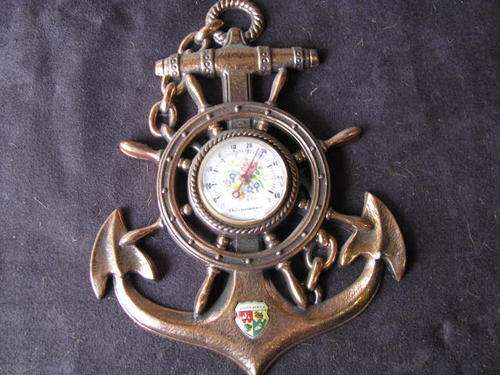 STUNNING OLD COPPER NAUTICAL THEMED THERMOMETER @@@ CRAAZZYYY R1 START