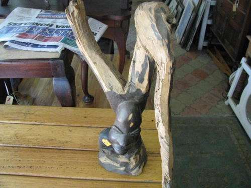 %% A WOOD CARVED LADY %%