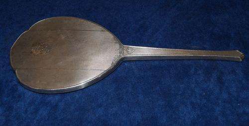 GORGEOUS OLD HALLMARKED SILVER HAND MIRROR. @@@ CRAAZZYYY R1 START