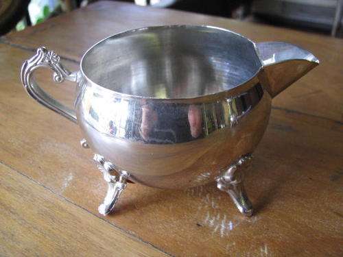 SILVER PLATED MILK JUG