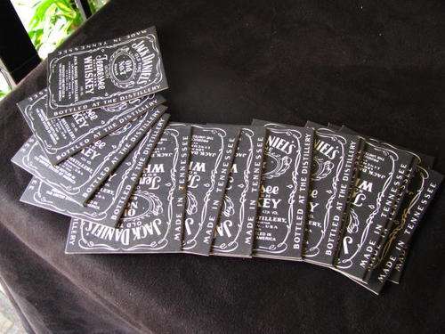 16 x JACK DANIELS COASTERS