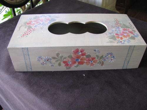 A PRETTY TISSUE BOX COVER... SLIDER TO THE BASE FOR INSERTION @CRRAAAZZZY R1 START