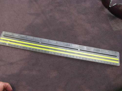 A HELIX RULER LENGTH 40CM MADE IN ENGLAND @CRAZY R1 START
