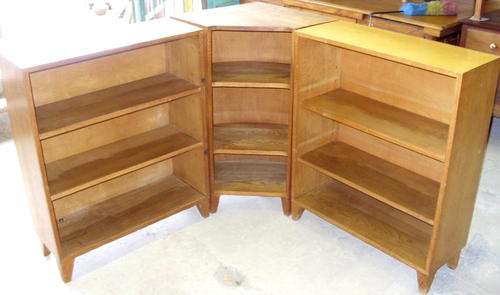 Oak 1950's 3 Piece Corner Wall Unit / Bar - CRAZY R1 NO RESERVE AUCTION!!!
