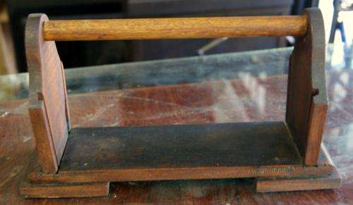 Wooden Toilet Roll Holder