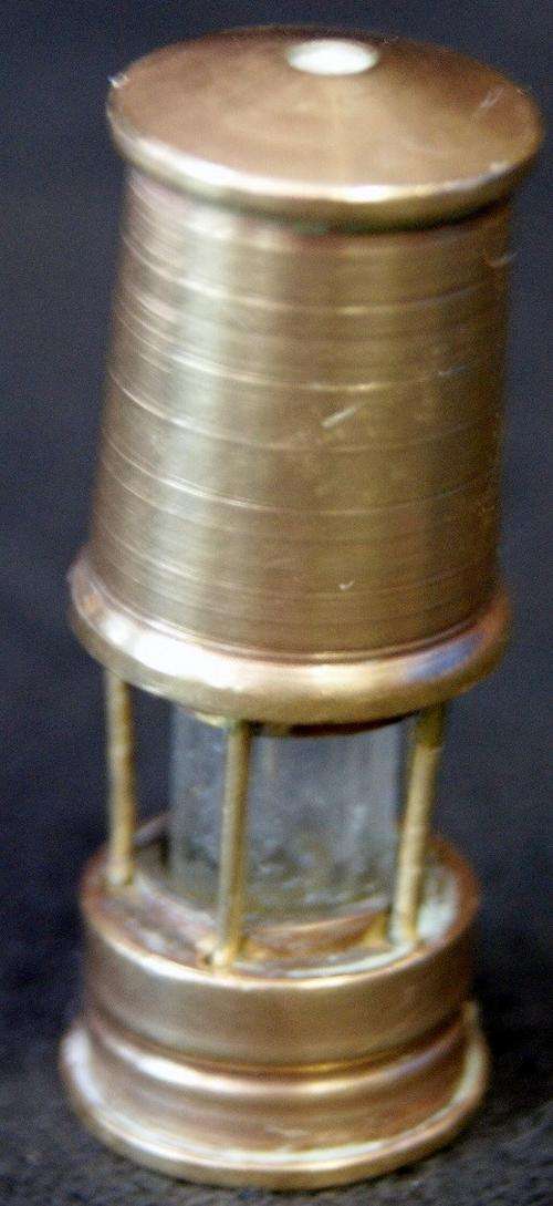 Brass 4 cm Mini Lantern Printers Tray Ornament
