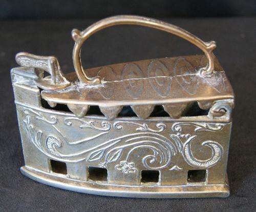 Vintage Brass Ornate Iron