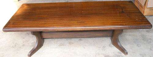 Vintage 1940's Mahogany Coffee Table