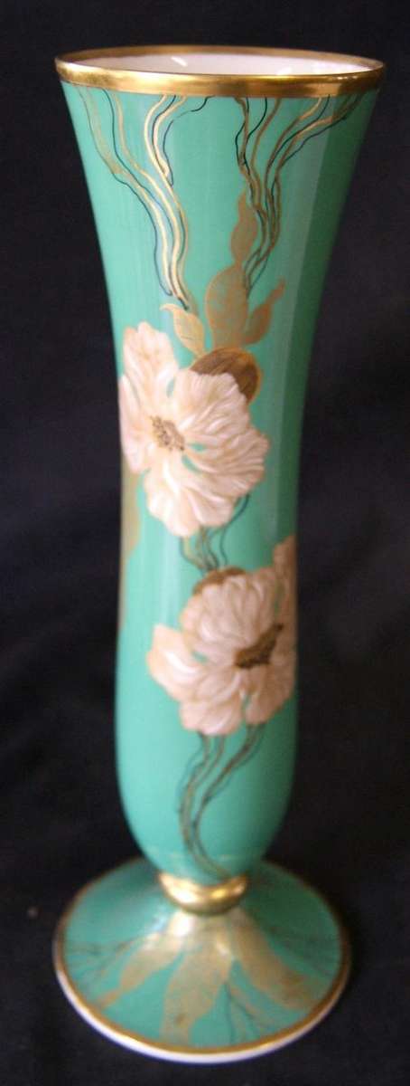Rosenthal Bahnhof Selb German Porcelain Trumpet Vase