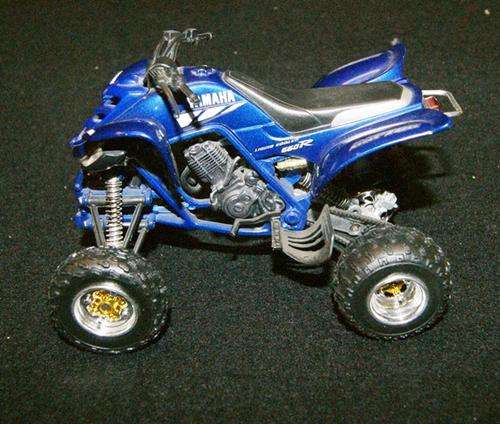 YAMAHA 660R RAPTOR QUAD BIKE 1:12 MODEL @@@ CRAZZZY R1 START