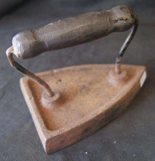 Vintage Cast Iron  Stove Top Iron