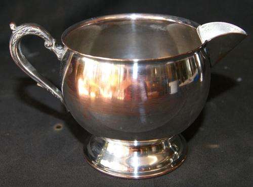 Vintage EMESS Silver Plated Milk Jug