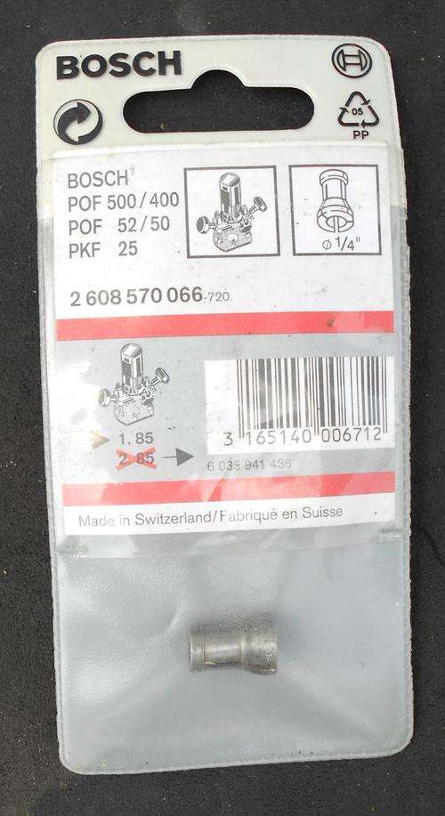 BOSCH Genuine 1/4 Inch Collet Chuck POF 500/400
