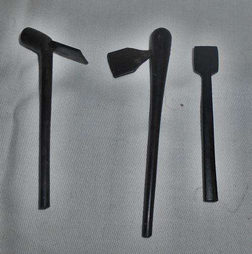 Beautiful Antique Ebony Farming Equipment