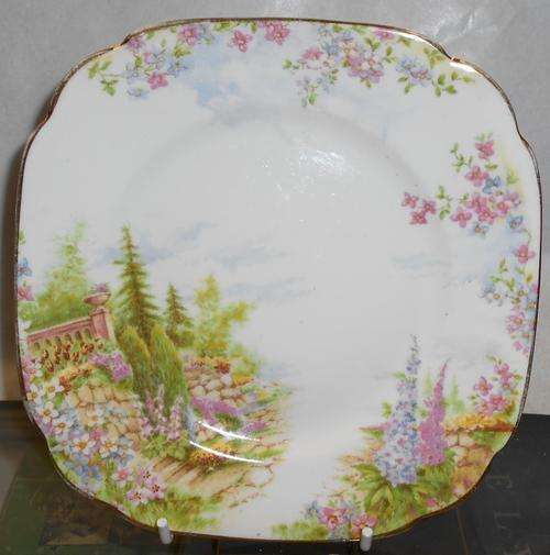 Vintage Royal Albert Crown Kentish Rockery Side Plate