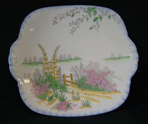 Lovely Ranleigh Bone China Cake Plate