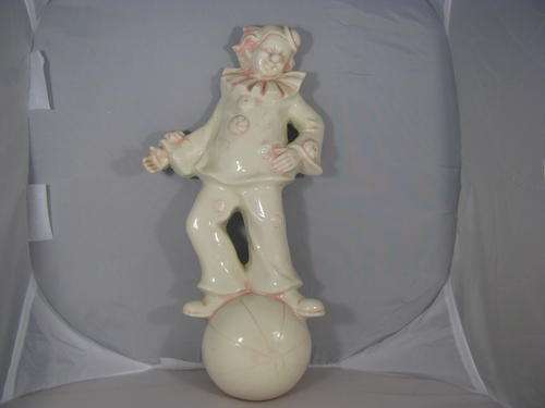 WALL HANGING CLOWN STANDING ON A BALL