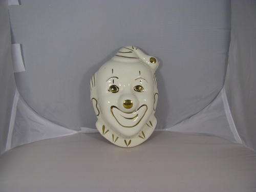 CERAMIC CLOWN FACE MASK
